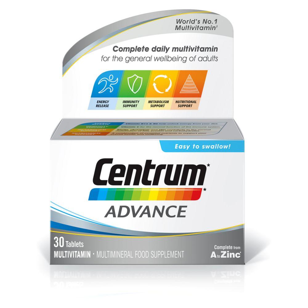 Advance Multivitamins & Minerals 30 Tablets