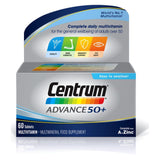 Advance 50+ Multivitamins & Minerals 60 Tablets