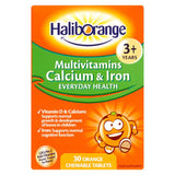 Kids Multivitamins Calcium & Iron 3+Yrs - 30 Orange Flavour Chewable Tablets