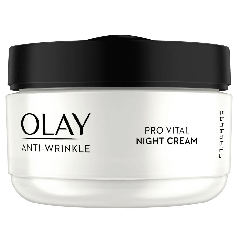 Anti-Wrinkle Pro Vital Anti-Ageing Moisturiser Night Cream 50Ml