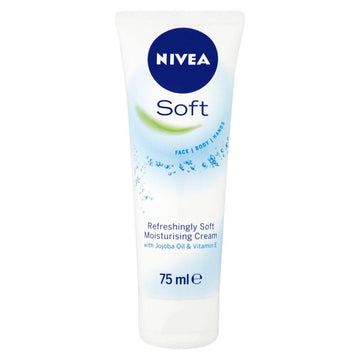 Refreshingly Soft Moisturising Cream For Face, Hands And Body, 75Ml