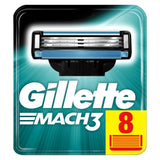 Mach 3 Razors For Men 8 Razor Blades Refills
