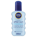 Sun After Sun Moisturising Soothing Spray Lotion, 200Ml
