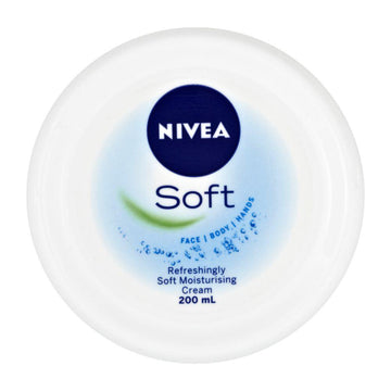 Soft Moisturising Cream For Face, Hands And Body, 200Ml