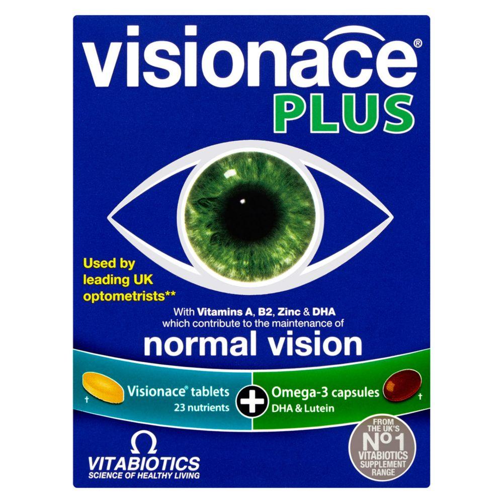 Vitabiotics Visionace Plus Omega-3 - 56 Tablets
