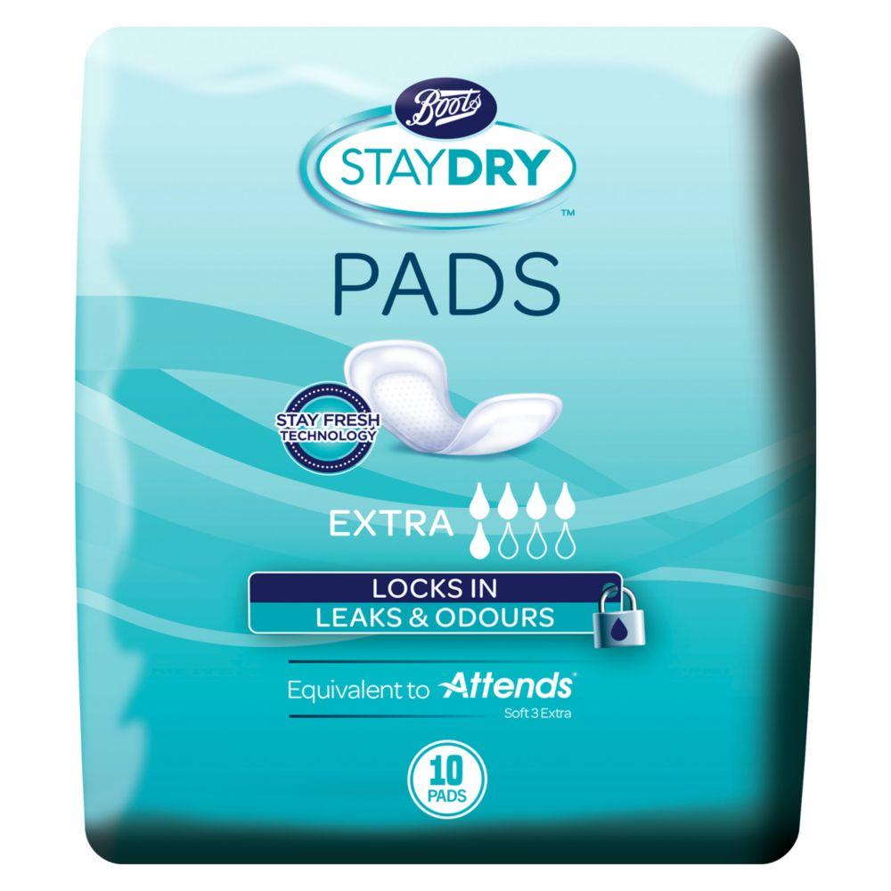 Extra Pads For Light To Moderate Incontinence - 10 Pack