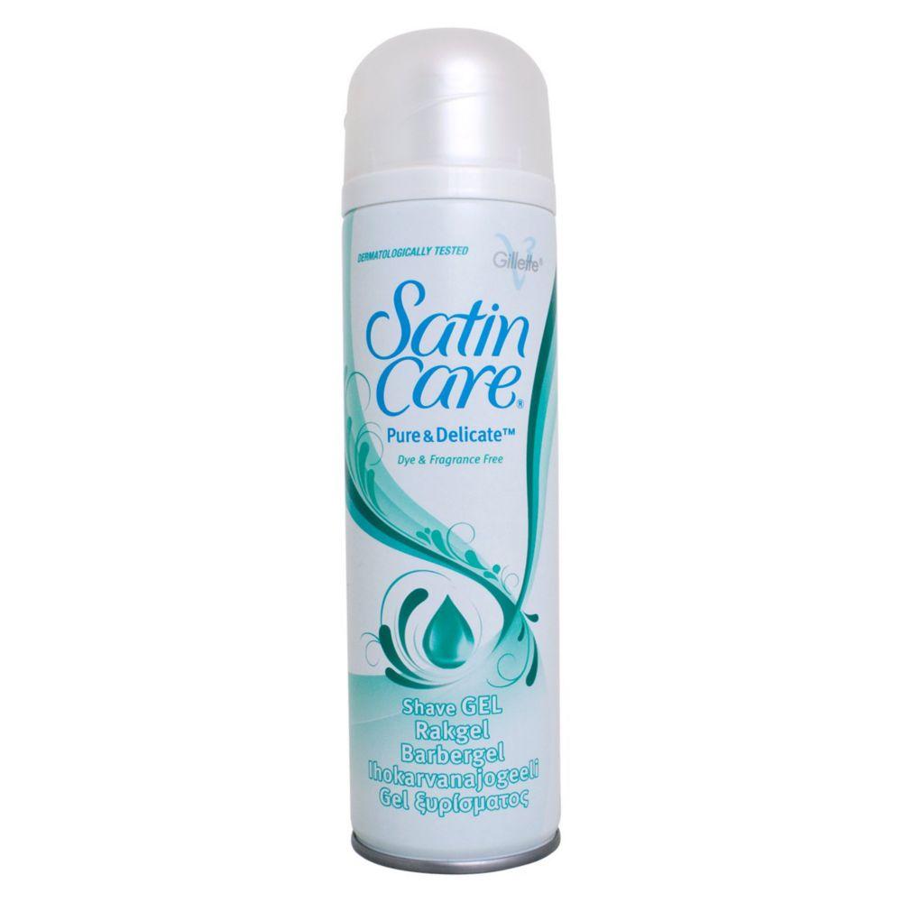 Satin Care Women'S Shaving Gel Pure & Delicate 200Ml