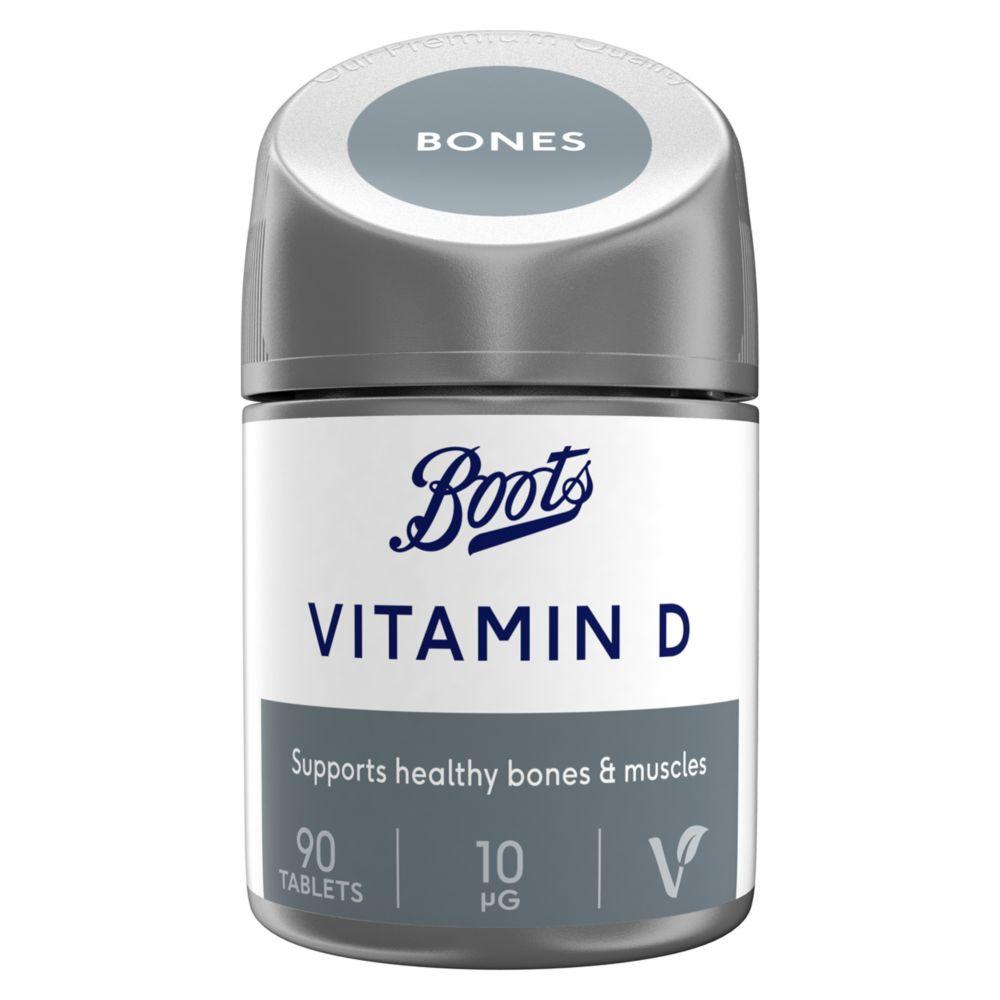 Vitamin D 10 µg 90 Tablets (3 Month Supply)