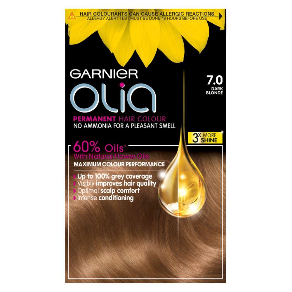 Olia 7.0 Dark Blonde No Ammonia Permanent Hair Dye
