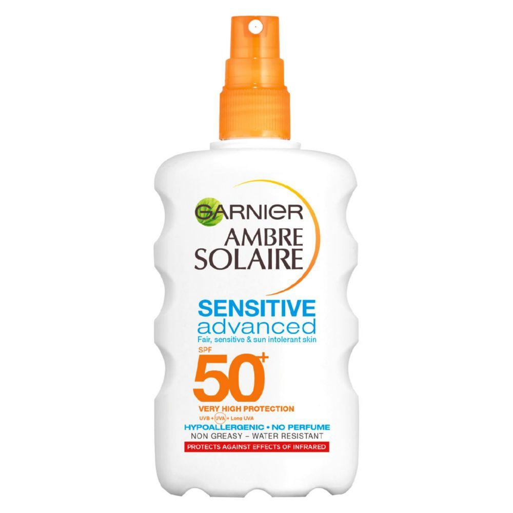 Sensitive Hypoallergenic Sun Cream Protection Spray Spf50+ 200Ml