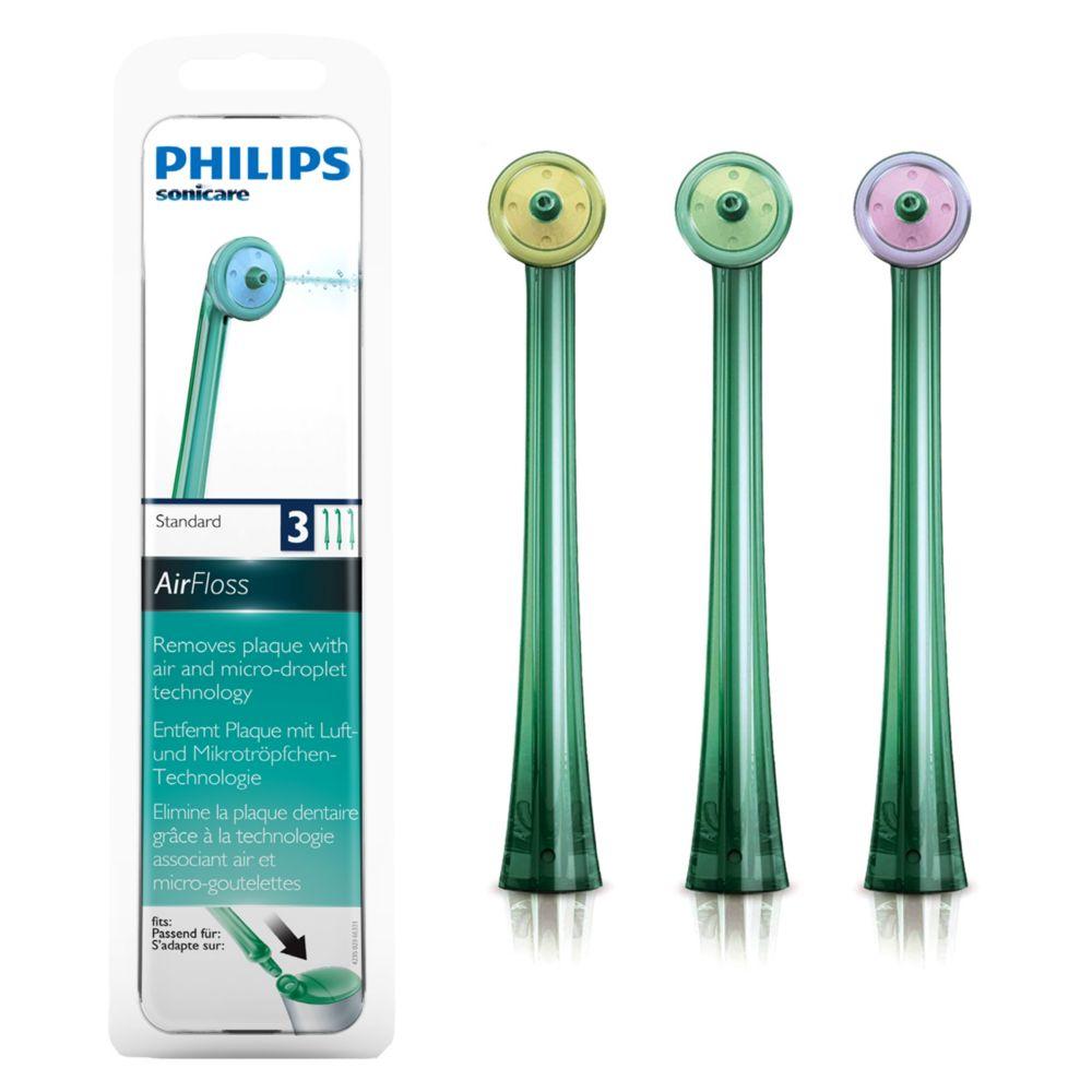 Philips Sonicare AirFloss Replacement Nozzles HX8013/07 (3 Pack)