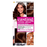 Paris Casting Creme Gloss Semi-Permanent Hair Dye, Brown Hair Dye 535 Choc Brown