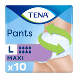 Incontinence Pants Maxi Large - 10 Pack