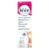 Bodycurv Bikini & Underarm Hair Removal Cream For Sensitive Skin - 100Ml