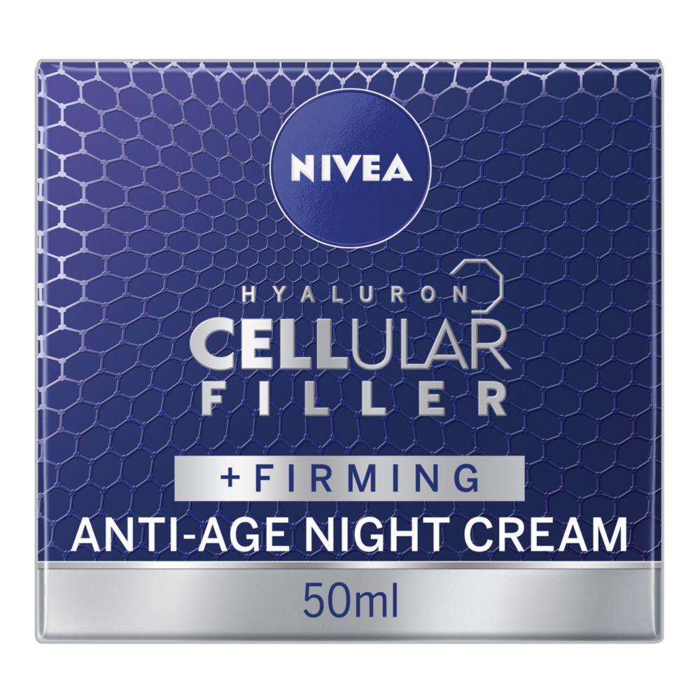 Cellular Filler Hyaluronic Acid Anti-Age Night Face Cream 50Ml