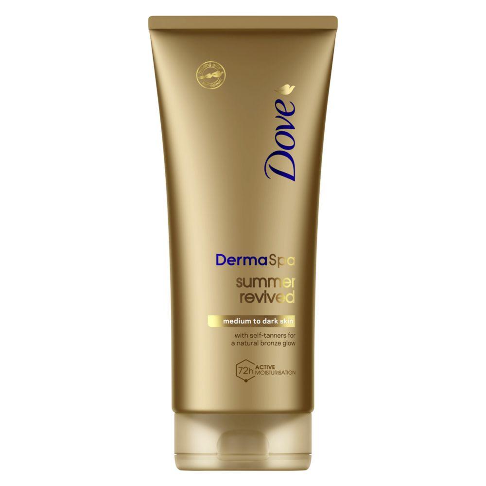 Dermaspa Summer Revived Medium To Dark Self Tanning Body Lotion 200 Ml