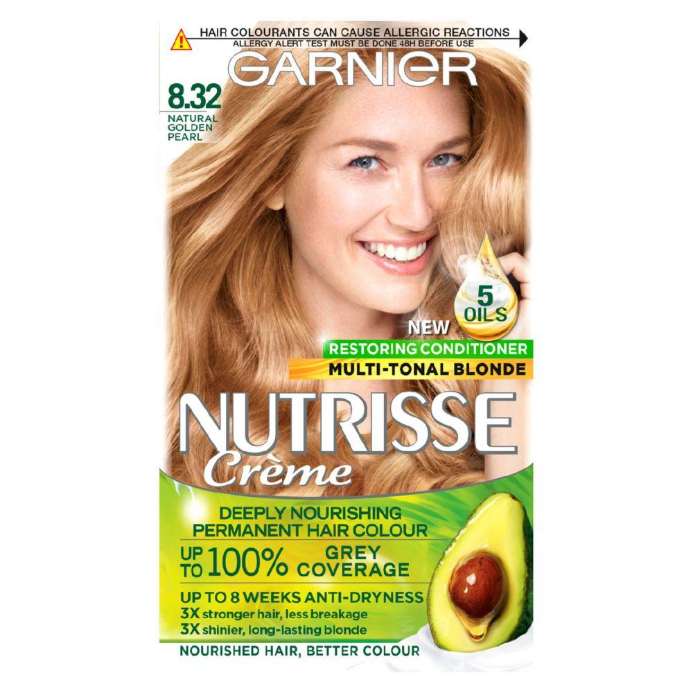 Nutrisse 8.32 Gold Pearl Blonde Permanent Hair Dye