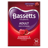 Adult Multivitamins Raspberry & Pomegranate Flavour 30 Pastilles