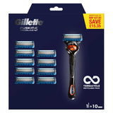 Fusion5 Proglide Razor + Blades 9Pk