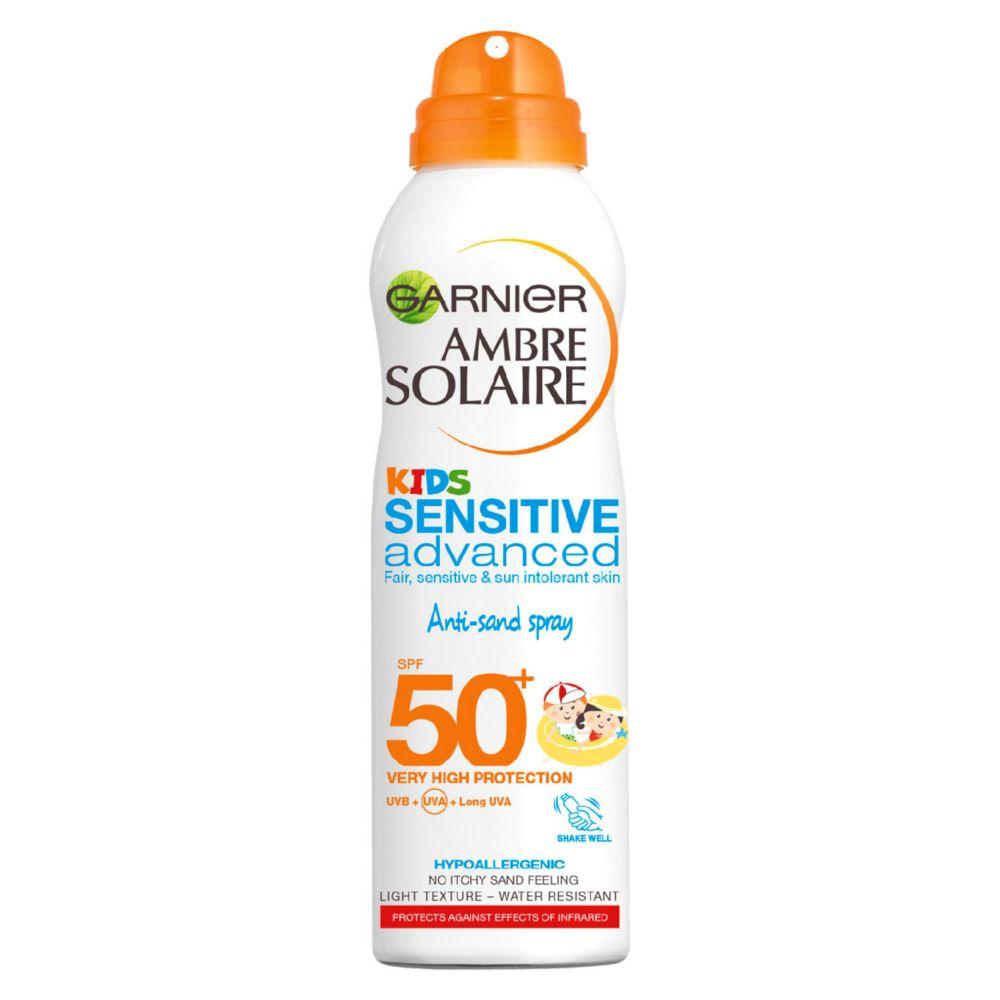 Kids Sensitive Hypoallergenic Anti-Sand Sun Cream Spray Spf50+ 200Ml