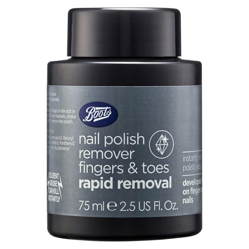 Rapid Removal Nail Polish Remover Fingers and Toes Pot 75ml