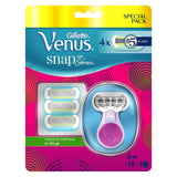 Venus Embrace Snap Women'S Razor + 3 Blade Refills