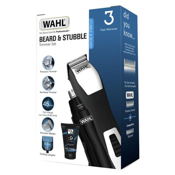 Wahl beard and sale stubble trimmer set