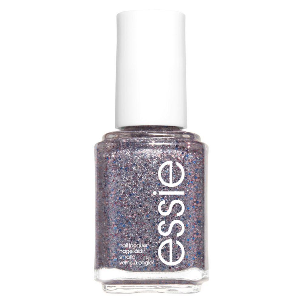 511 Congrats Silver Pink Glitter Nail Polish