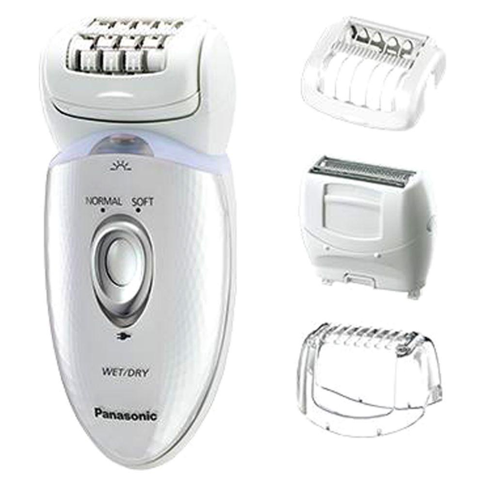 Es-Ed53 4-In-1 Wet & Dry Epilator With 4 Attachments