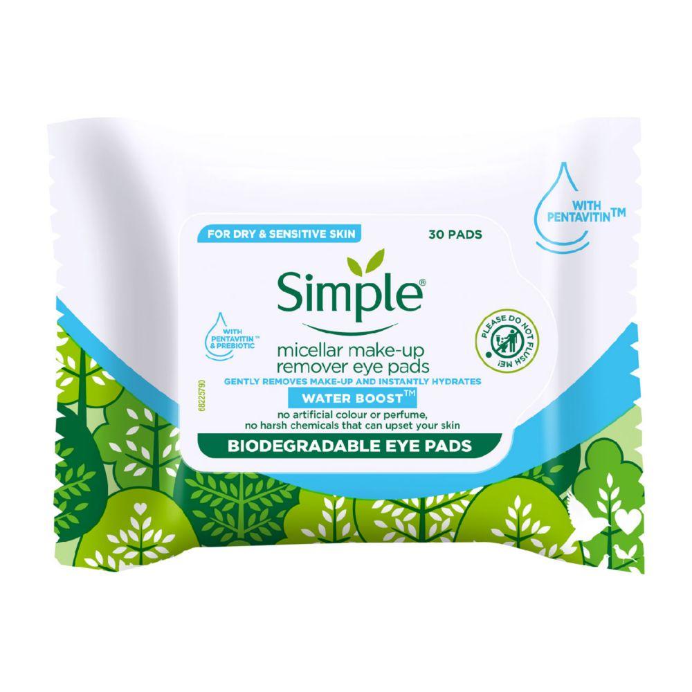 Water Boost Micellar Make-Up Remover Eye Pads 30 Pads