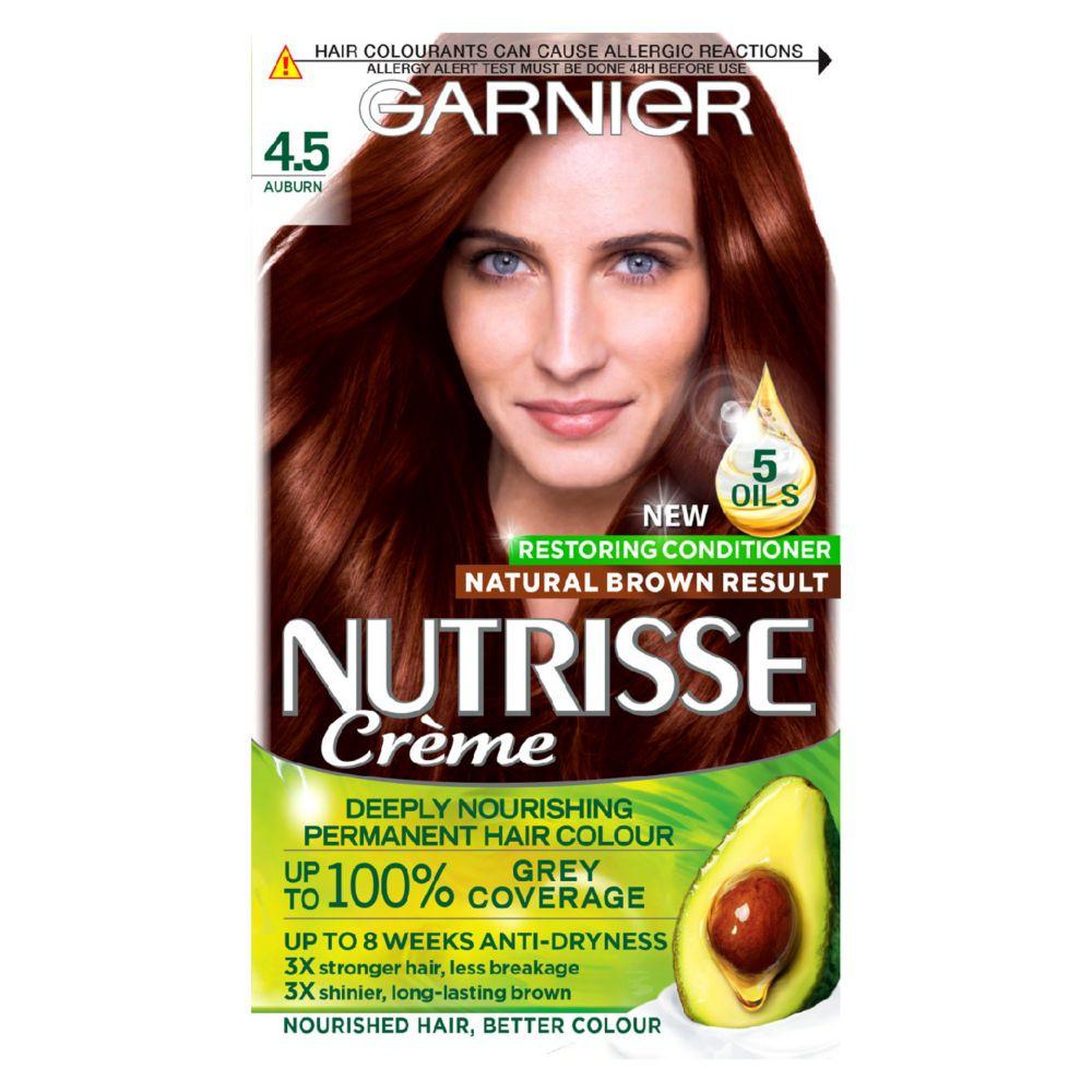 Nutrisse 4.5 Auburn Permanent Hair Dye