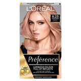 Preference Infinia 8.23 Rose Gold Light Blonde Permanent Hair Dye
