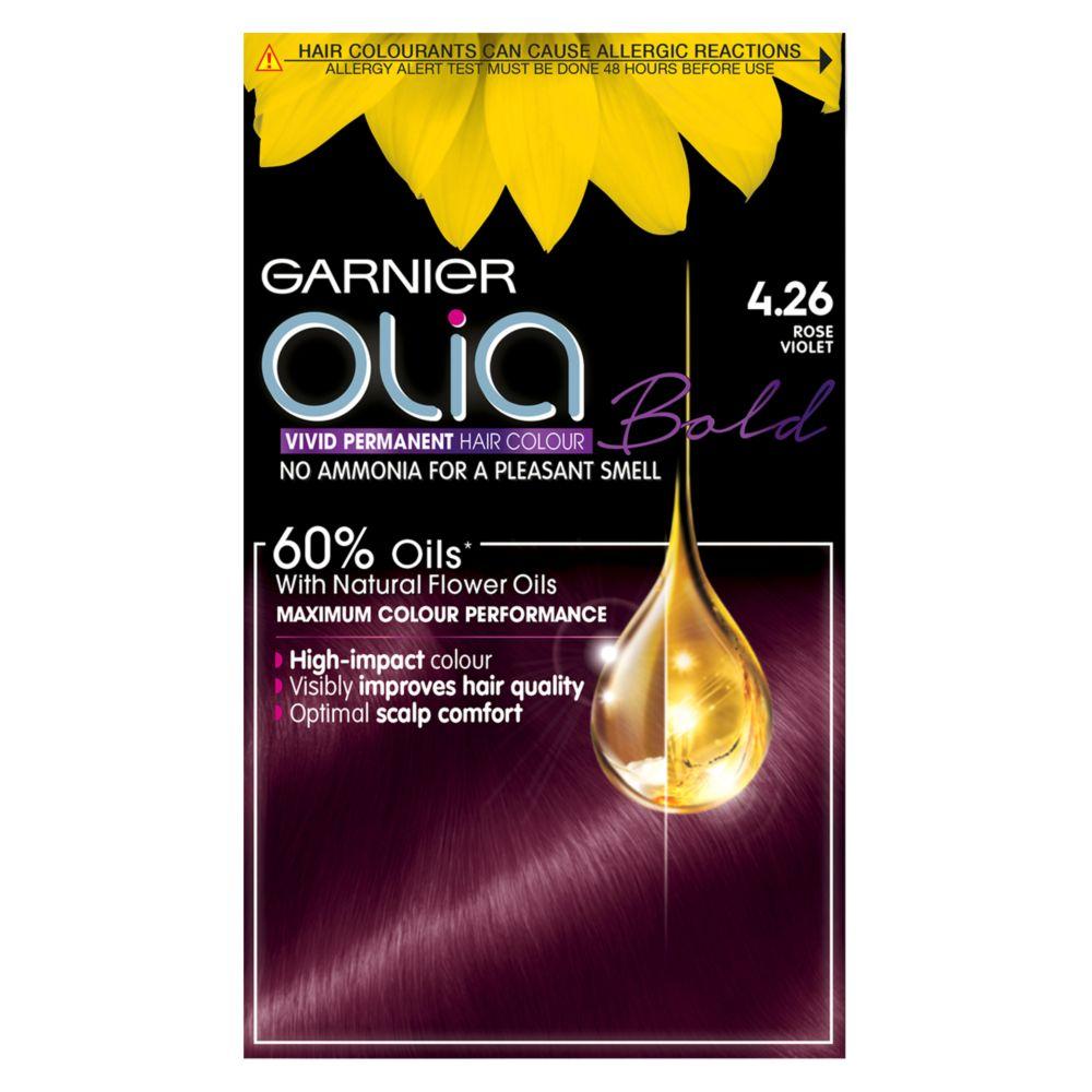 Olia Bold 4.26 Rose Violet No Ammonia Permanent Hair Dye