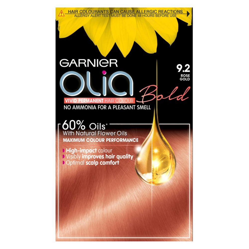 Olia Bold 9.2 Rose Gold No Ammonia Permanent Hair Dye