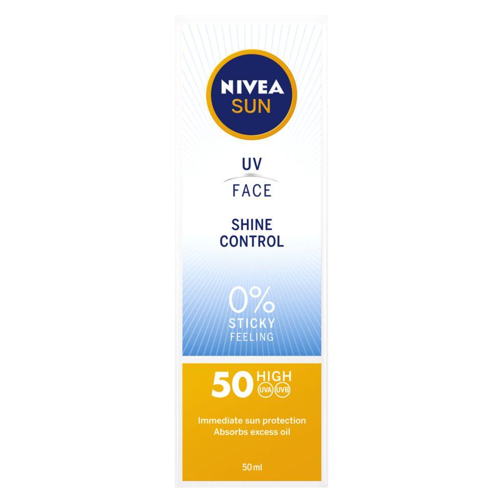 Sun Uv Face Suncream Spf 50 Shine Control 50Ml