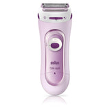 Silk-Épil Lady Shaver 5-100 Pink - Cordless Electric Shaver And Trimmer System With 1 Extra