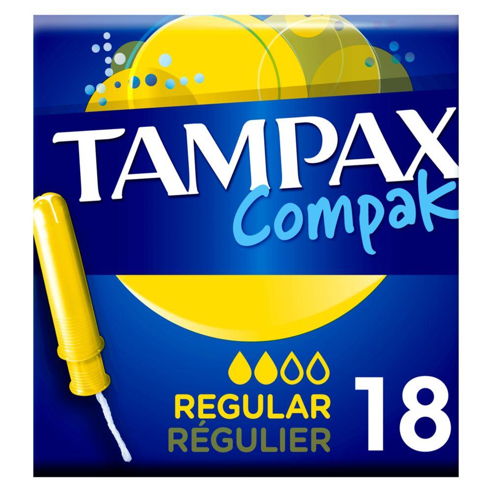 Compak Regular Tampons Applicator 18X