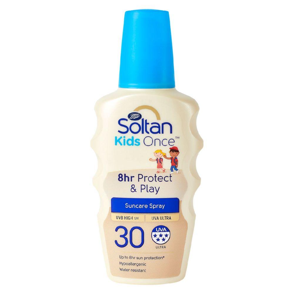 Kids Once 8Hr Protect & Play Spray Spf30 200Ml