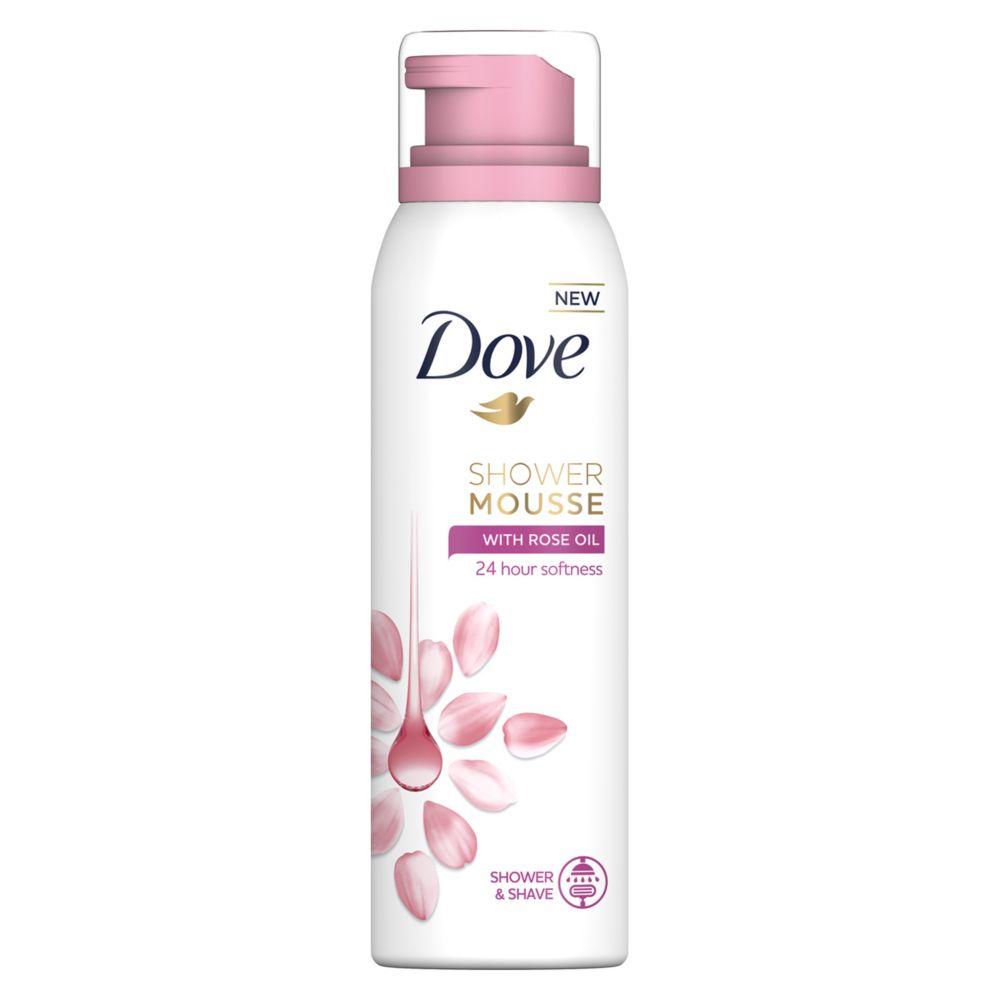 Rose Oil Softness Shower Mousse 200Ml