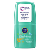 Sun Kids Sun Cream Green Coloured Roll-On Spf50+ 50Ml