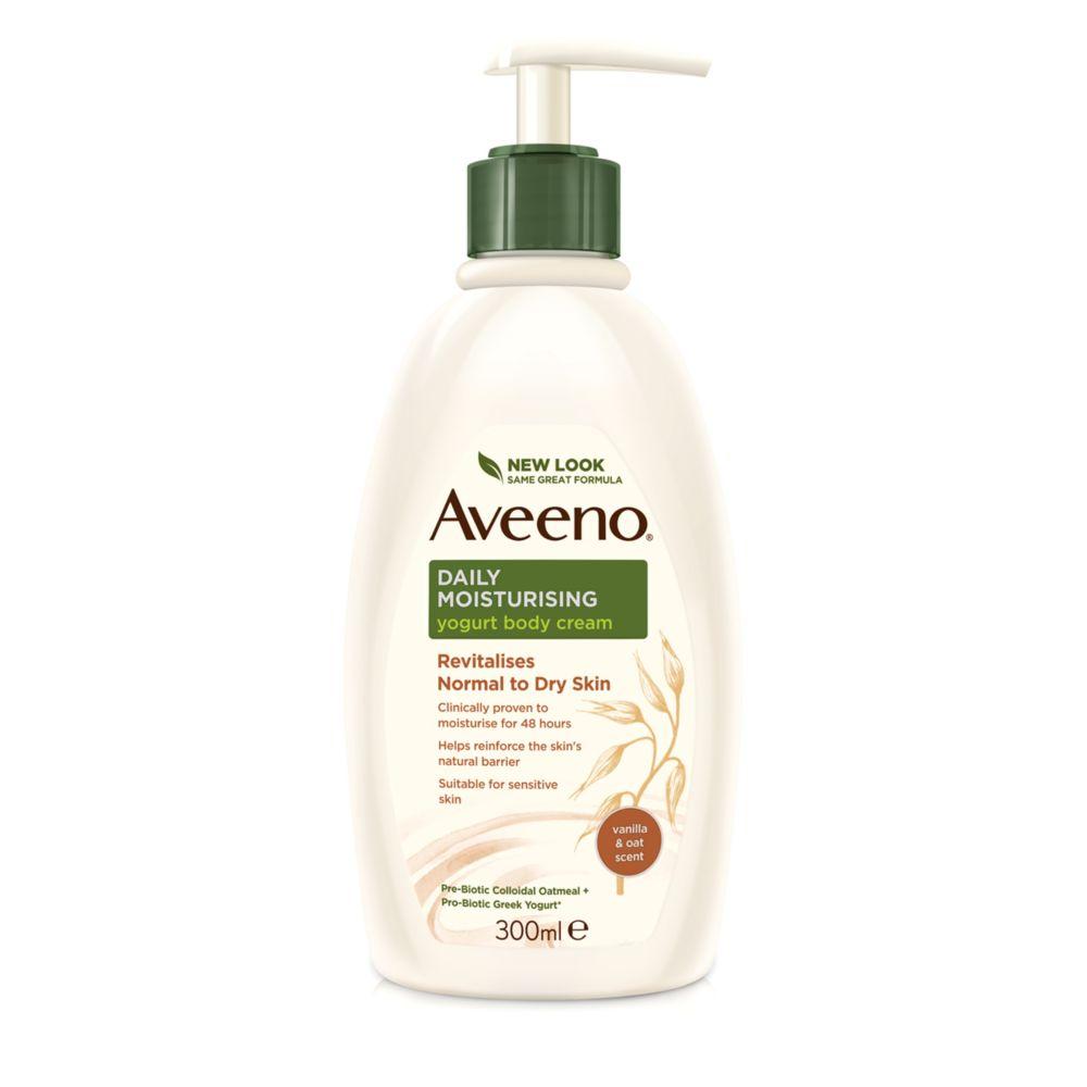 Daily Moisturising Yogurt Body Cream “ Vanilla & Oat Scented 300Ml