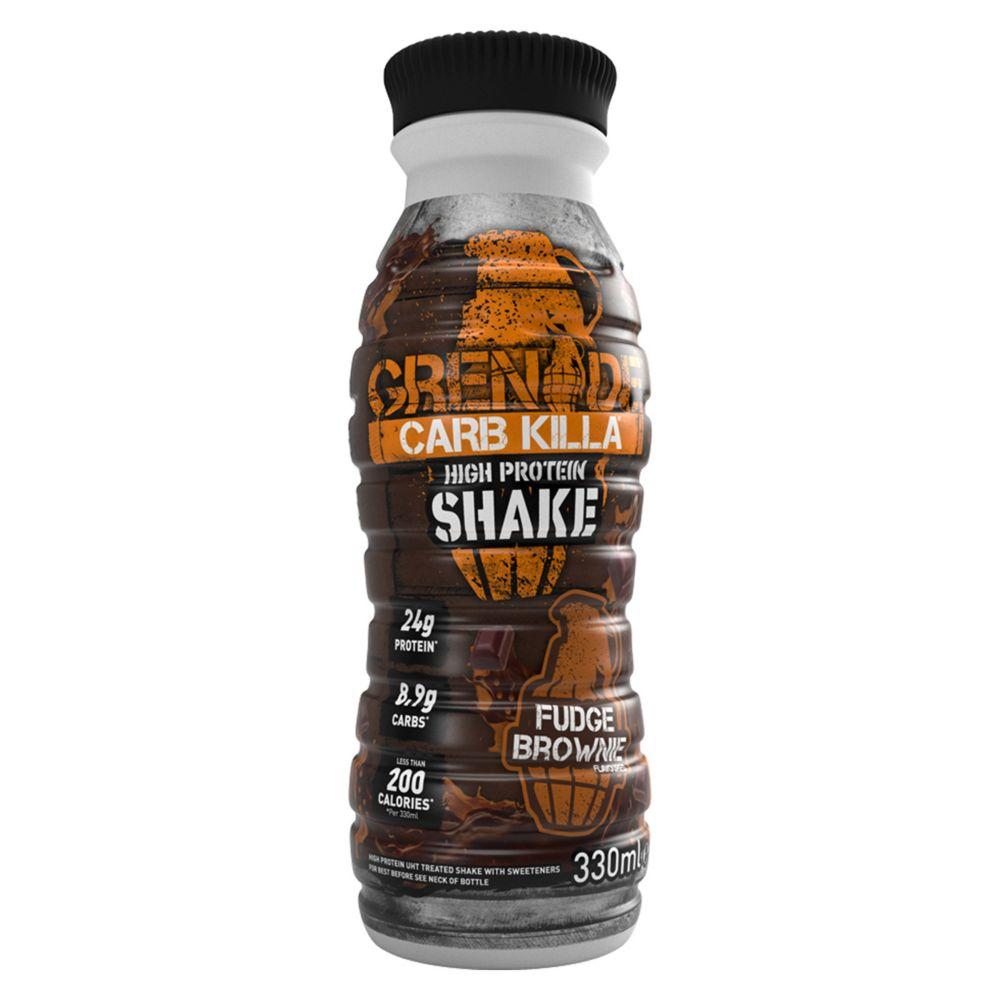 Carb Killa High Protein Shake Fudge Brownie - 330Ml
