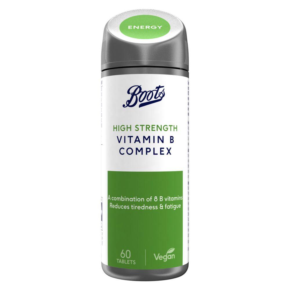 High Strength Vitamin B Complex 60 Tablets (2 Month Supply)