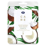 Coconut Oil Moisturising Foot Socks - 1 Pair