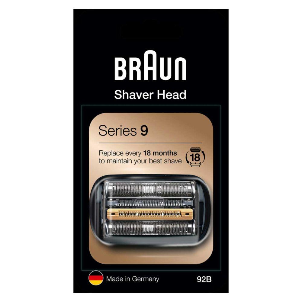 Series 9 92B Electric Shaver Head Replacement - Black