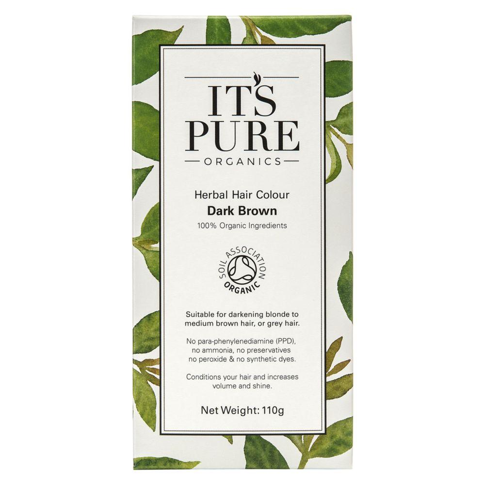 Organic Herbal Hair Colour Dark Brown