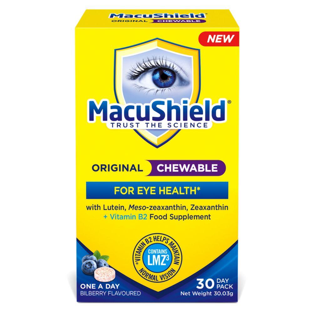 Macushield Original Chewable 30 Tablets