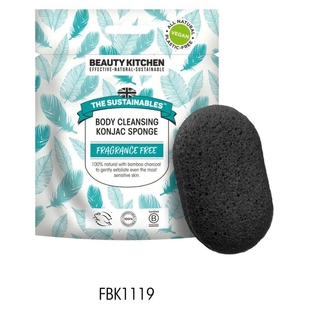 The Sustainables Fragrance Free Body Cleansing Konjac Sponge
