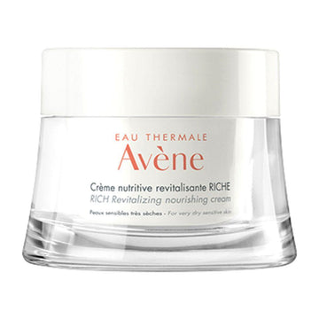 Avène Les Essentiels Rich Revitalizing Nourishing Cream Moisturiser for Dry, Sensitive Skin 50ml