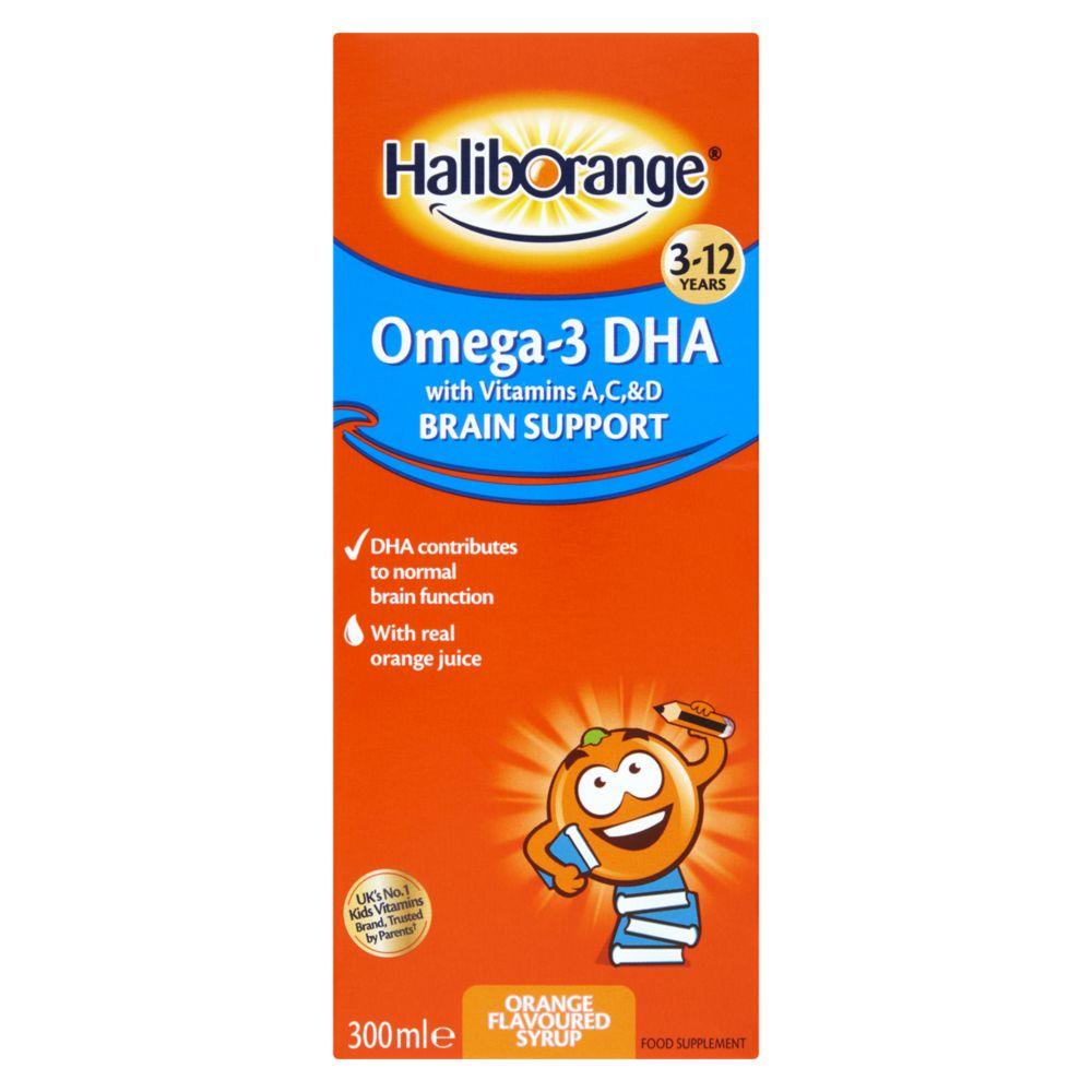 Omega-3 Dha Orange Flavoured Syrup 300Ml